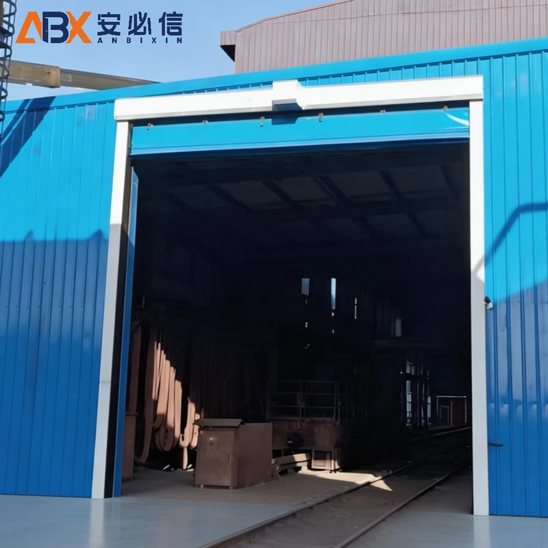 延安市PVC堆积门